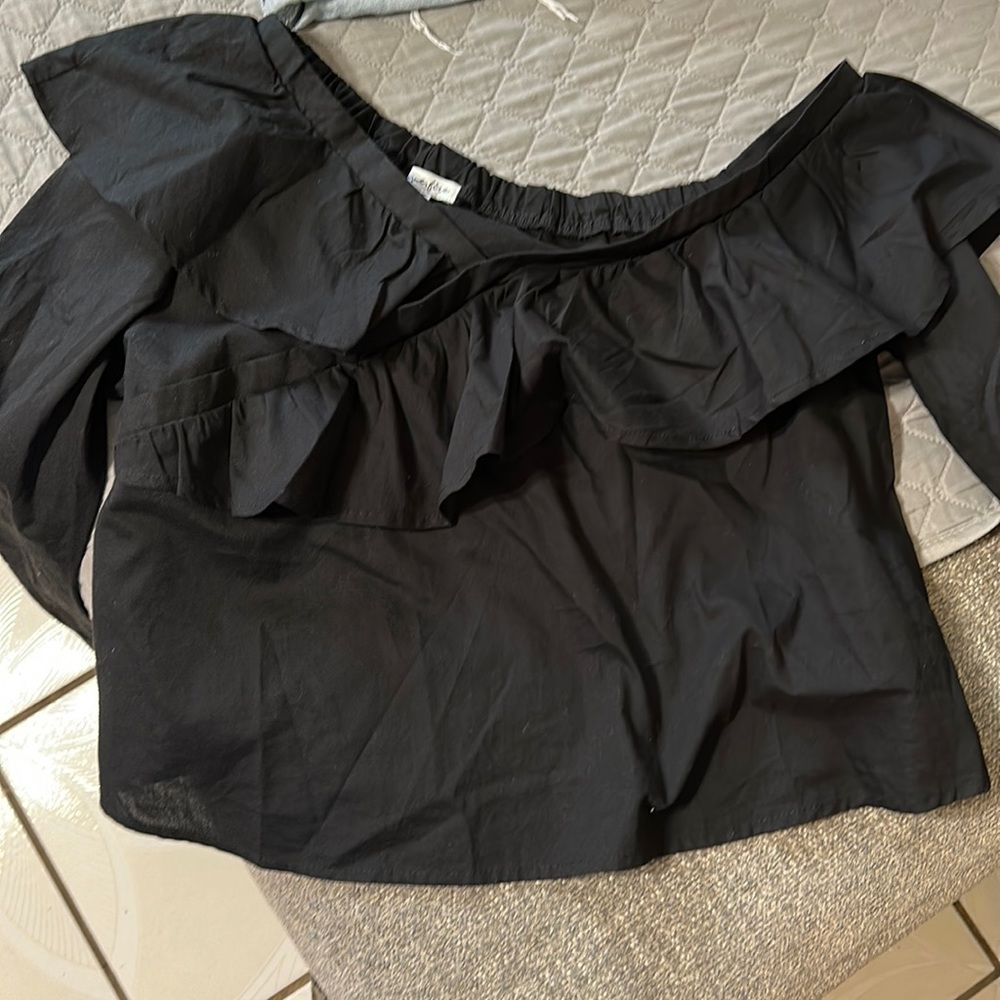 Black Half Sleeve 100% Cotton
